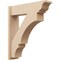 Ekena Millwork 7 1/2-in W x 28-in D x 32-in H Balboa Trad Rough Cedar Woodgrain TimberThane Outlooker, Primed Tan OUTUR075X28X32BOA04RCPR - alternate 1